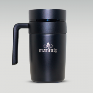 Caneca Térmica inox 500 ml com infusor, e display LED com termômetro digital