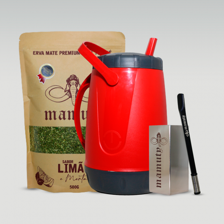 Kit Nativo + Garrafa Isotérmica 2,5L + 1 ERVA BÔNUS